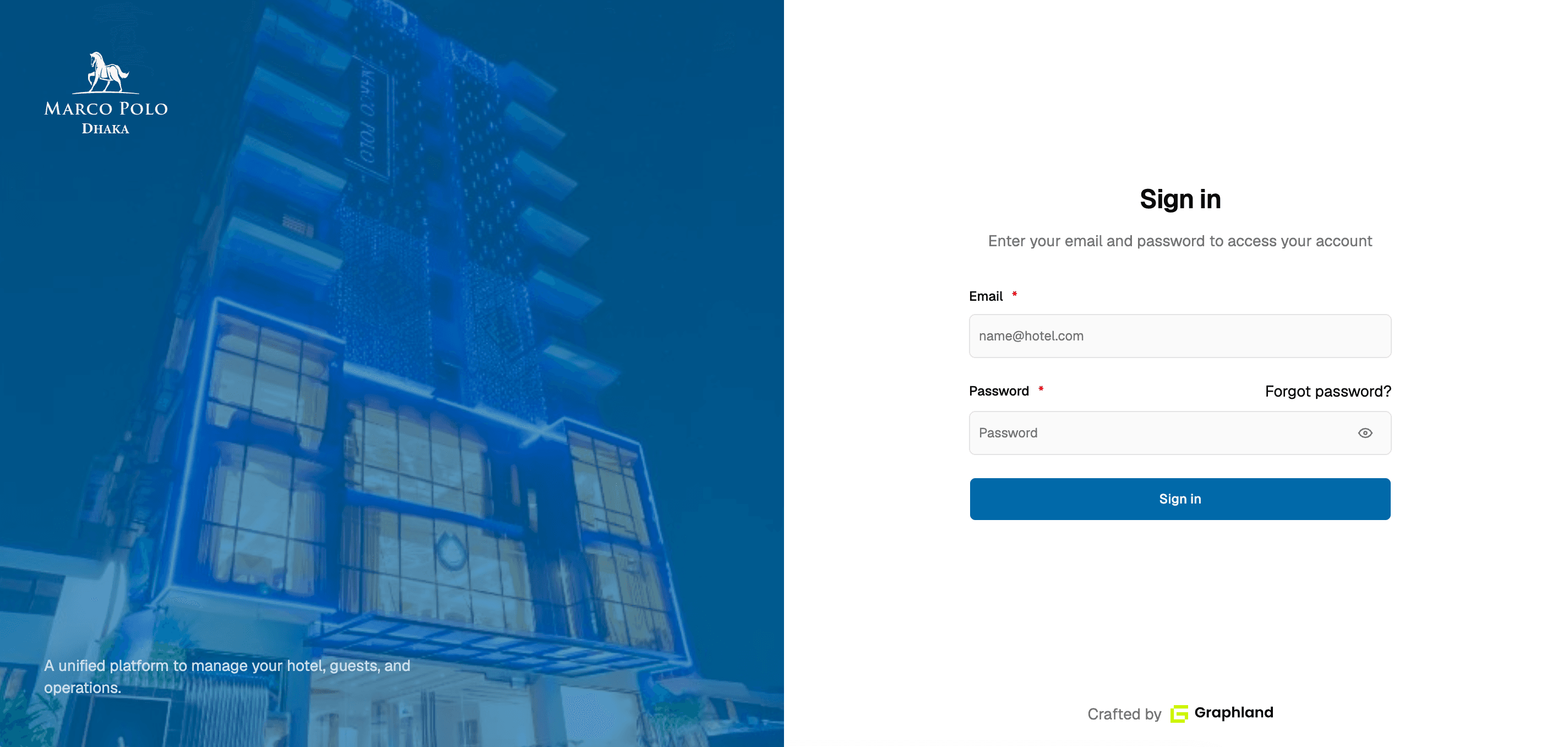 Marco Polo Dhaka: Hotel Management System for Accounting and HR
